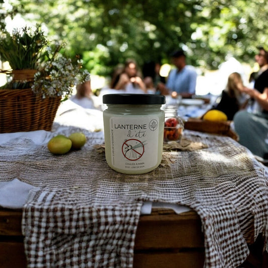 🌿 Citronnelle & soirées d’été : un rituel ancestral au parfum de souvenirs
