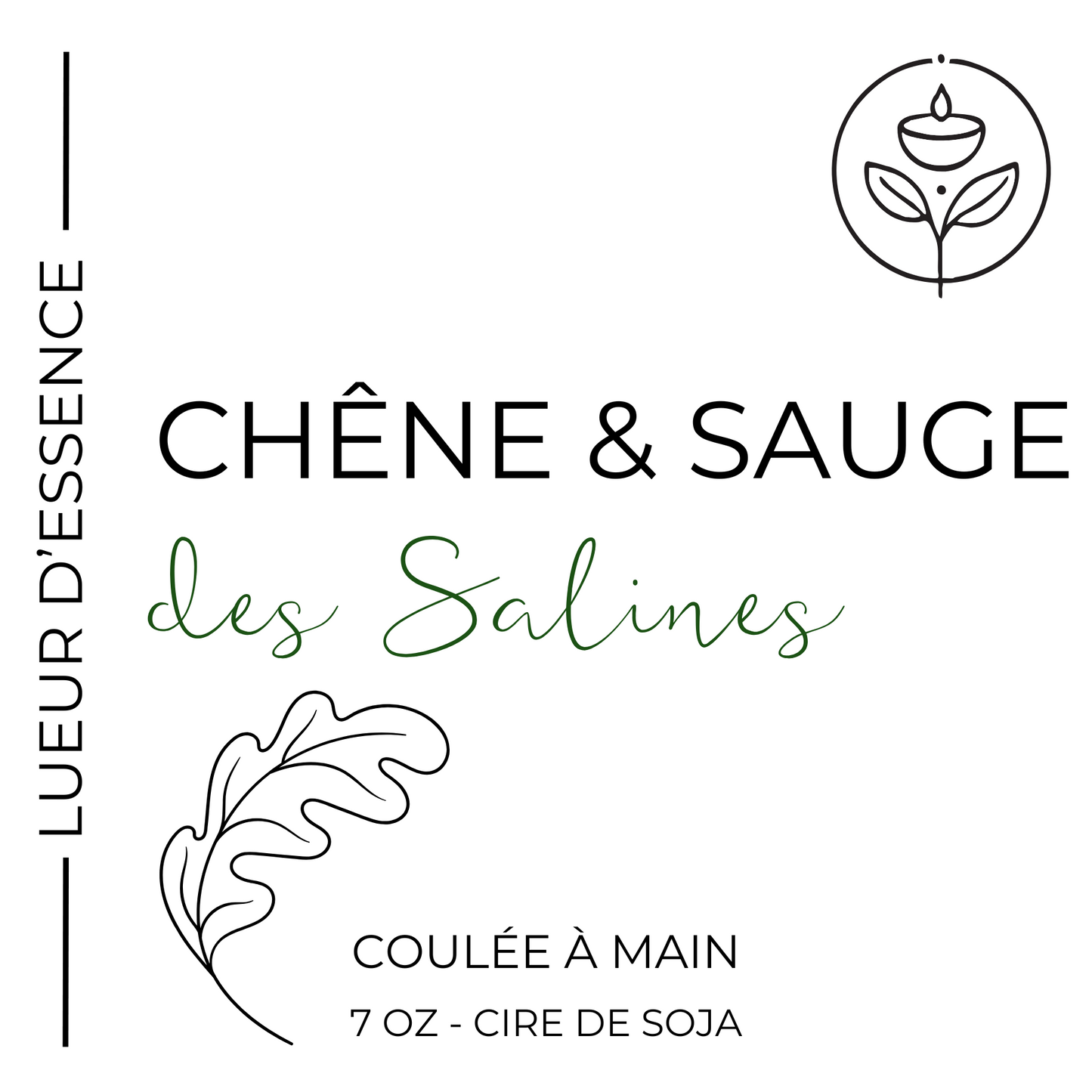 Chêne & sauge des salines